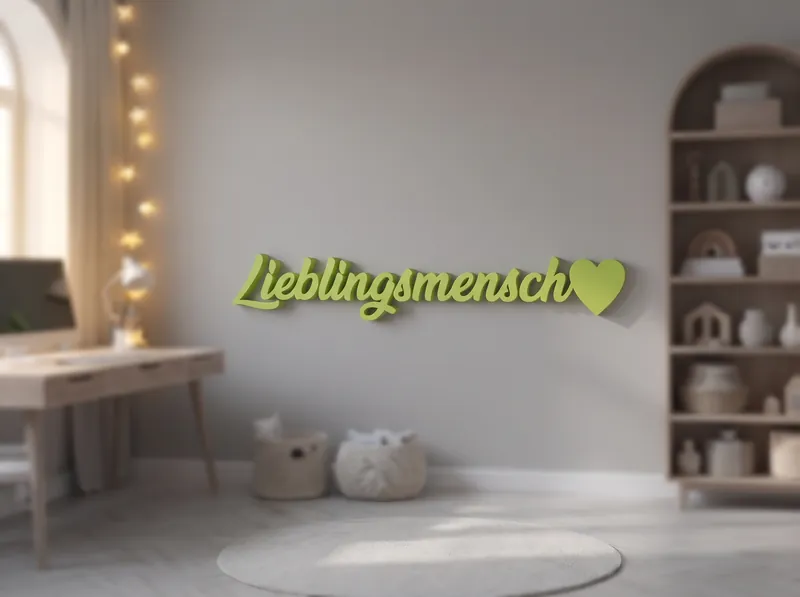 Schriftzug-Generator mit 3D-Vorschau eines Namens